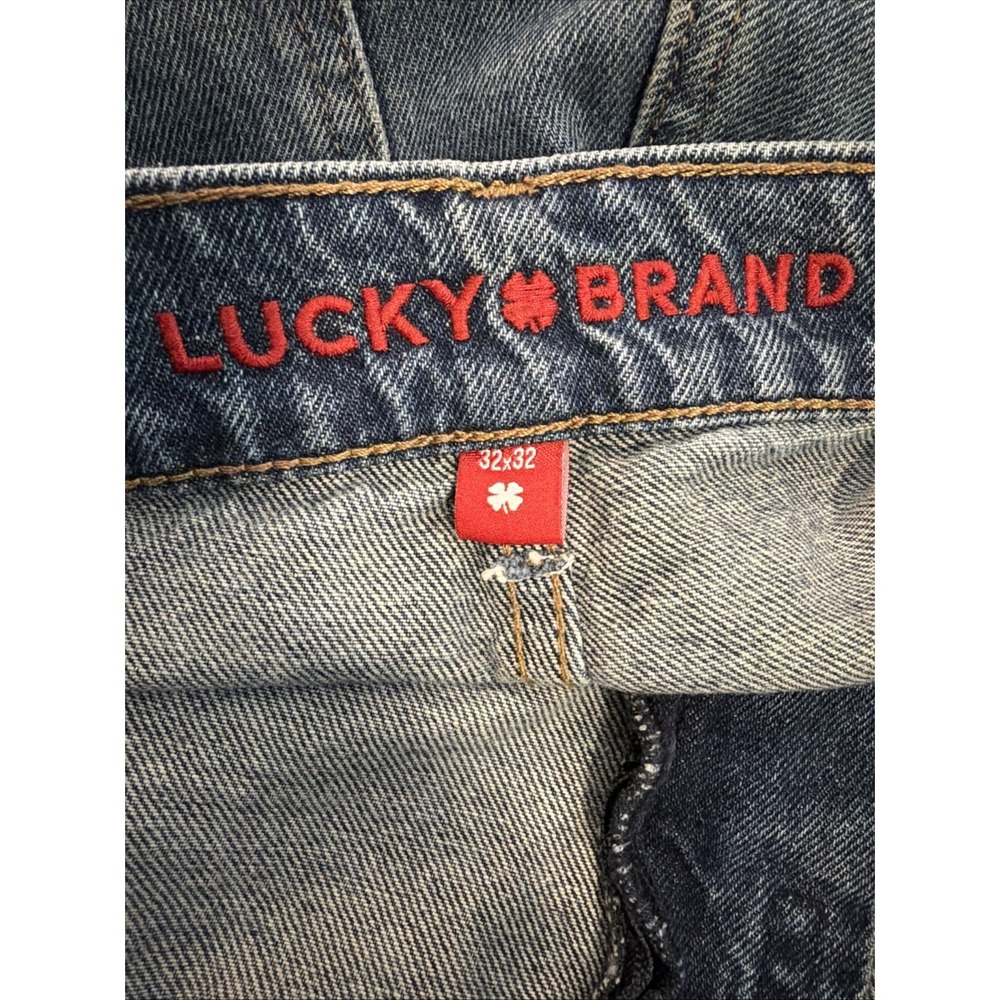 Lucky Brand Denim CARPENTER Jeans Men's 32x32 Wide Leg Relaxed Straight, HEAVY - Picture 11 of 14